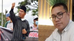 Kanan, Muhammad Irwansyah Lubis, SH (Ketua DPC PPP Madina, mantan anggota DPRD Madina) dan kiri H As Imran Khaitami Daulay, SH (Ketua DPD Partai Ummat Madina, mantan Ketua DPRD Madina). Waspada/Ist