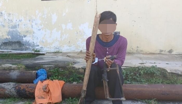 Seorang Maling Besi PT Pertamina RU II Tertangkap, 1 DPO