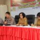 Wakapolres Tebingtinggi, Kompol Robert Sembiring saat memimpin rakor pembahasan stunting. Waspada/Ist