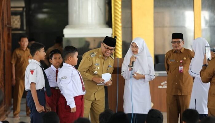 Ribuan Siswa SD Dan SMP Lhokseumawe Ikuti Pendidikan Ramadan