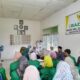 Mahasiswa/i Sekolah Tinggi Agama Islam Barumun Raya (STAIBR) Sibuhuan, Prodi Perbankan Syariah menyerahkan hasil penjualan Bazar Ramadan kepada Baznas Padanglawas untuk disalurkan kepada anak yatim yang kurang mampu. (Waspada/Ist)
