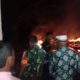 Kantin bersama Gedung Perpustakaan SMAN 1 di Panton Reu Ludes Terbakar, Rabu (29/3).(Waspada/Ist)