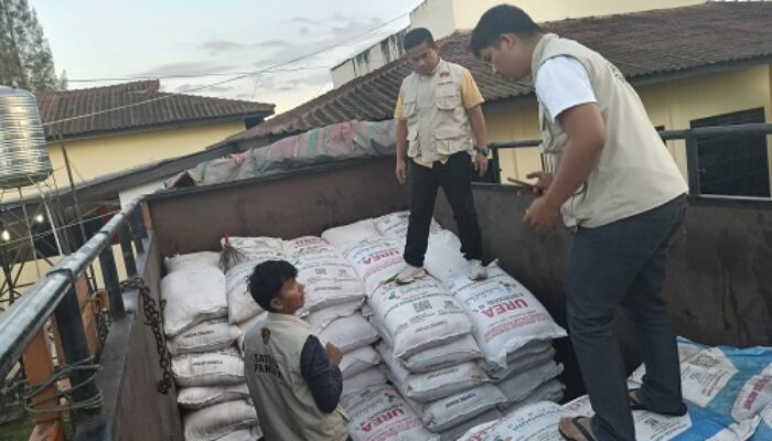 Polres Dairi Ungkap Kasus Penyelewengan Pupuk Bersubsidi, Sopir Melarikan Diri