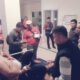 Tersangka BN yang diduga membunuh pacarnya, janda berinisial YS saat mendapat perawatan di RSUD Sibuhuan, diduga melukai dirinya sebagai alibi. (Waspada/Ist)