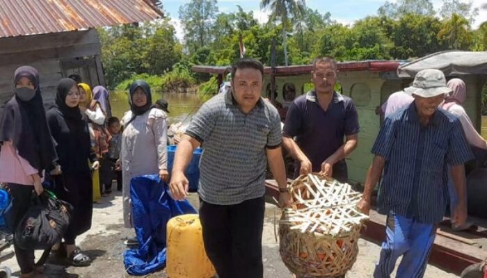 Tabrak Bekas Tiang Mercusuar Penyebab Boat Di Aceh Singkil Karam