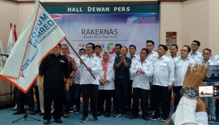Khairul Muslim Dilantik Jadi Ketua Forum Pemred Media Siber Sumut
