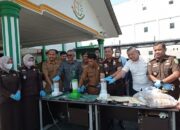 Kejari Binjai Musnahkan BB Sabu Terpidana Mati