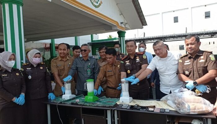 Kejari Binjai Musnahkan BB Sabu Terpidana Mati