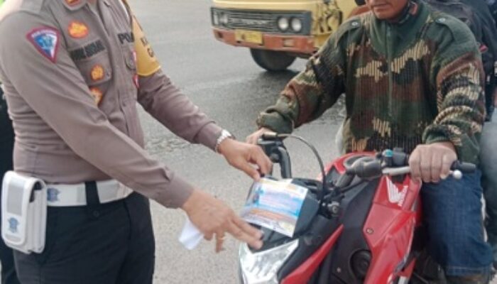 Kasat Lantas Polres Batubara Pimpin Ops Keselamatan Toba 2023