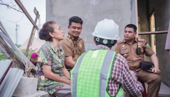 Atasi Kemiskinan Ekstrem Melalui Program Bedah Rumah, Bobby Nasution Tuai Apresiasi