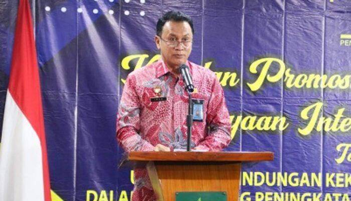Kakanwil Kemenkumham Sumut Buka Kegiatan Promosi Dan Diseminasi Kekayaan Intelektual Komunal