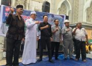 Menara Masjid Agung Mulai Dibangun