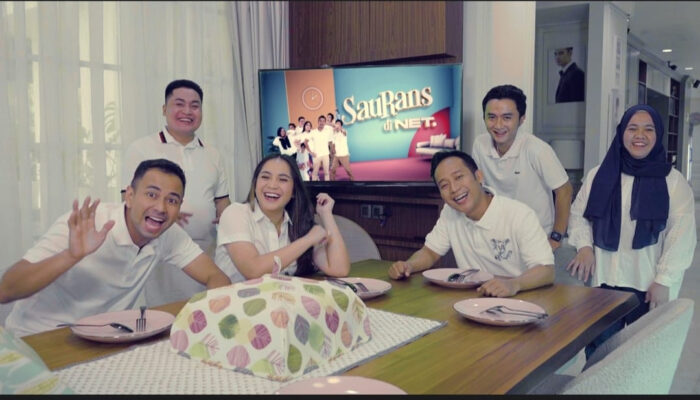 Raffi Ahmad Sahur Bareng Keluarga<br>Di Program “Saurans” DI NET TV