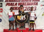Siswa SD Harapan 1 Medan Raih Emas Dan Perunggu Di Kejuaraan Sepatu Roda Bekasi Open 2023