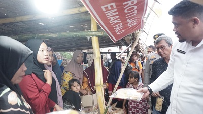 WALI Kota Medan Bobby Nasution saat menghadiri sekaligus membuka acara Festival Payau Puan Paloh pada Sabtu (11/3). Waspada/Ist