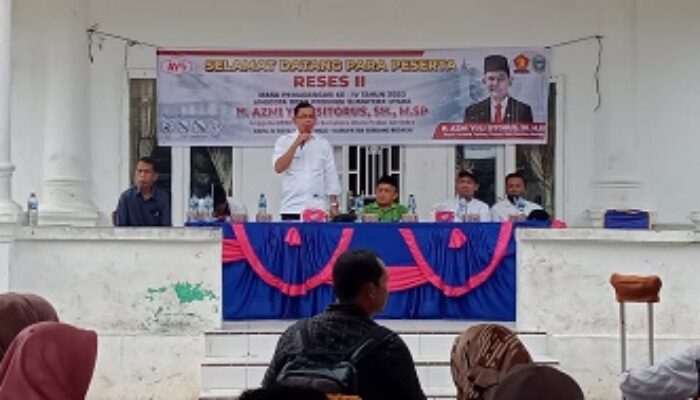Anggota DPRD Sumut Azmi Yuli Sitorus: Sudah 80 Persen Aspirasi Masyarakat Terealisasi