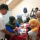 Bacaleg Partai Gerindra H Syahrul Harahap gelar kegiatan pengobatan gratis dalam rangka Gerakan Medan Sehat (Gemes), Minggu (5/3) di Jalan Kapt. M Jamil Lubis, Medan Tembung. Waspada/Ist