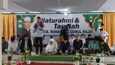 TGB Silaturahmi ke Pesantren Ulumul Quran Langkat, Ingatkan Selalu Bersyukur & Bersalawat