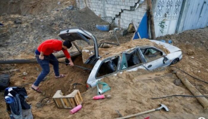 Infrastruktur Gaza Hancur Karena Serangan Israel