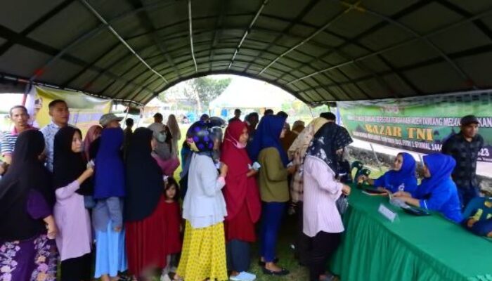 Kodim Aceh Tamiang Gelar Bazar Ramadan