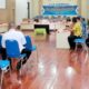 Bupati Simalungun Radiapoh Hasiholan Sinaga didampingi Ketua DPRD, Timbul Jaya Sibarani saat memimpin Rakor Lintas Sektoral di Balai Harungguan Jabanten Damanik, Pamatangraya, dalam rangka kesiapan menghadapi Idul Fitri 1444 H/2023, Kamis (13/4/2023).(Waspada/ist)