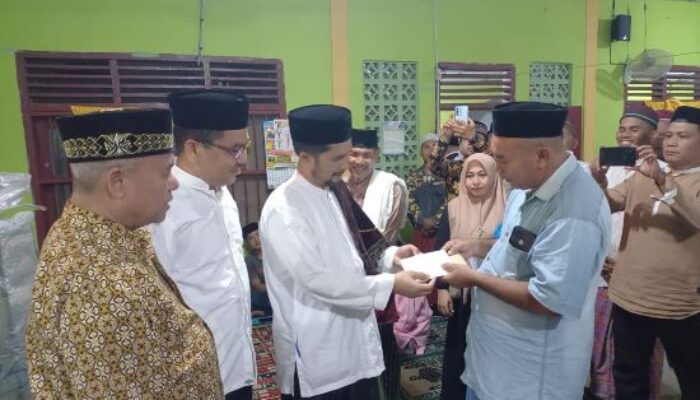 Safari Ramadan, Pemkab Agara Salurkan Bantuan Sosial