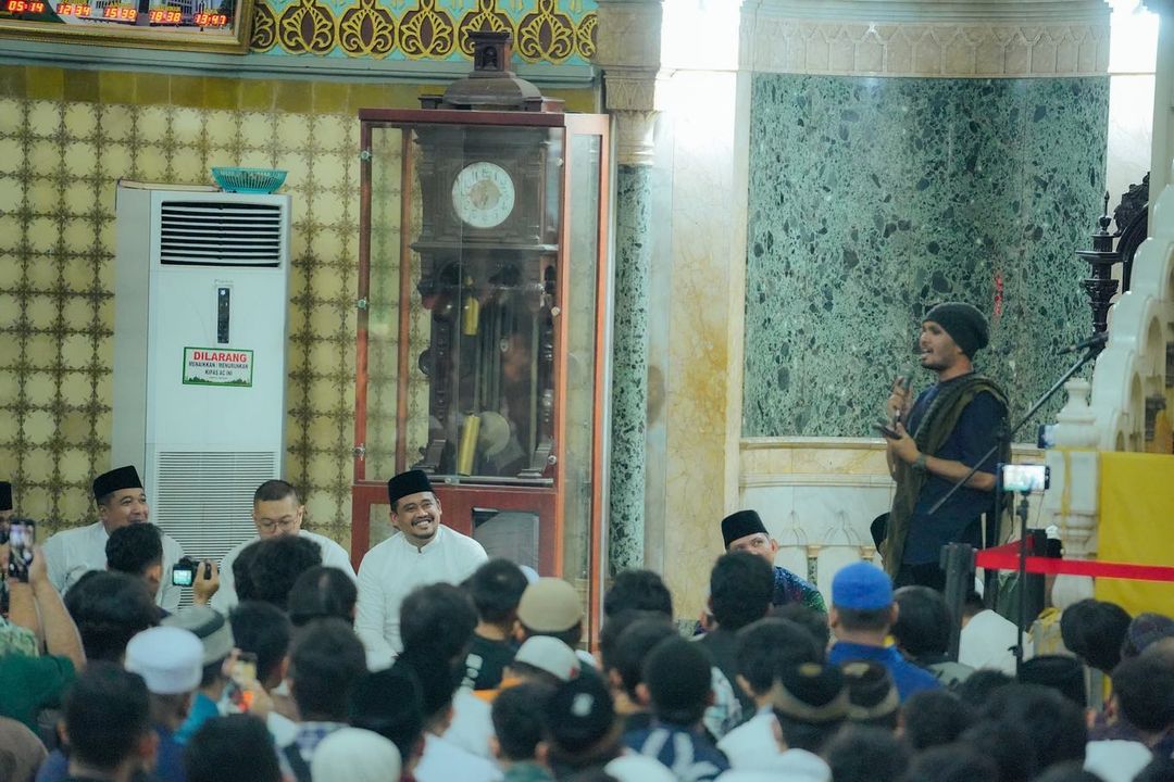 Ustad Hanan Attaki Apresiasi Upaya Bobby Nasution Majukan UMKM Melalui Ramadhan Fair