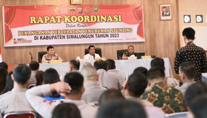 Prevalensi Angka Stunting Di Simalungun Turun 10,6 Persen