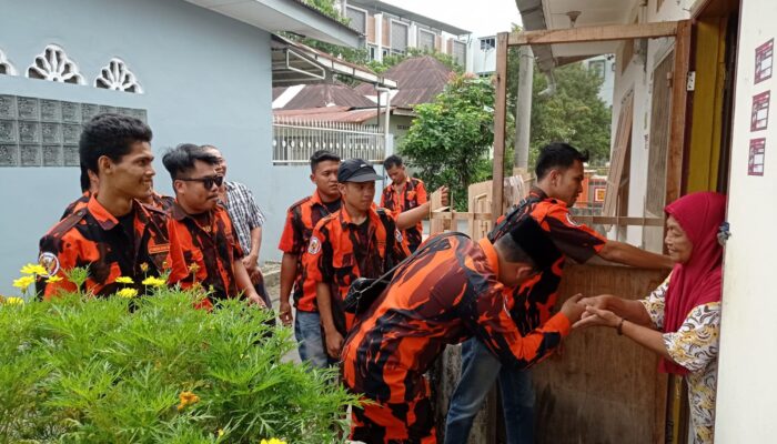 PAC PP Binjai Kota Bagikan Sembako