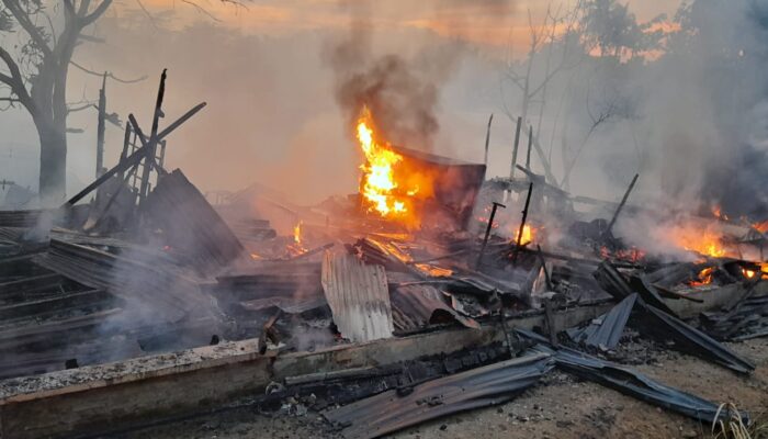 4 Rumah Ludes Terbakar Di Aceh Tamiang