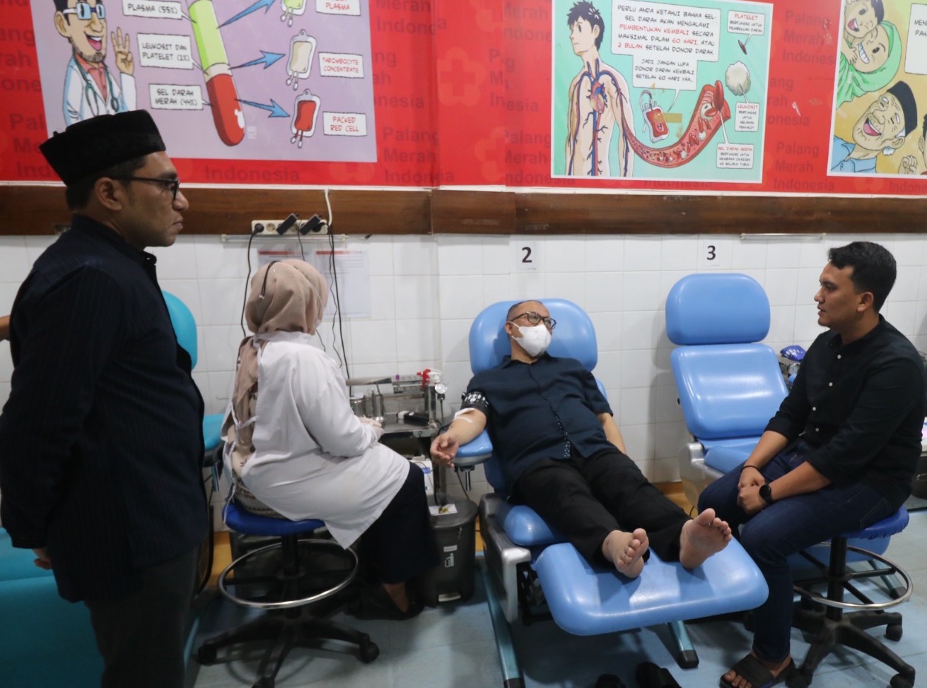 Kajati Aceh Ajak Masyarakat Untuk Rutin Donor Darah Di PMI