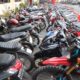 Polres P.Siantar Jaring 41 Sepeda Motor Knalpot Brong