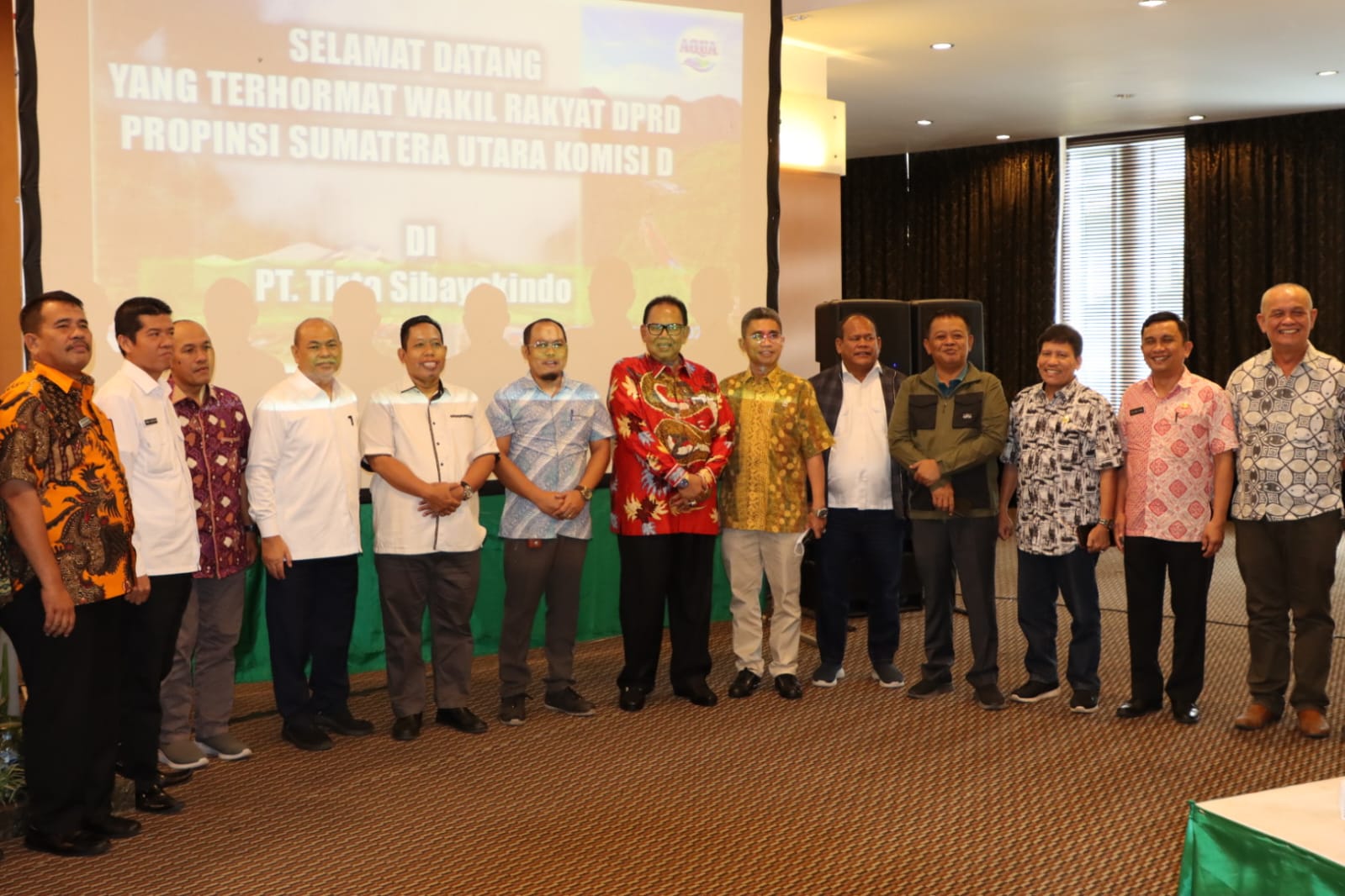 Kunker Ke Aqua Berastagi, Baskami: Harus Perhatikan Lingkungan Dan Kesejahteraan Masyarakat Sekitar