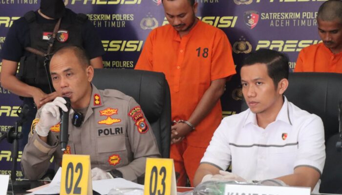 Ancam Pekerja PTPN Dengan Senpi, Dua Pria Dibekuk Polisi