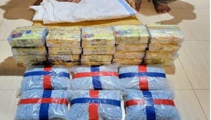 Poldasu Tangkap Pemilik 20 Kg SS Dan 30 Ribu Pil Ekstasi Di Riau