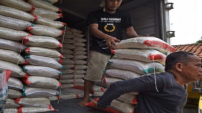 Cadangan Beras Bulog Menipis Total Sebanyak 245.233 Ton.