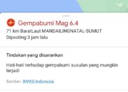 Pusat Gempa Di Madina, Ratusan Warga Tabuyung Ngungsi