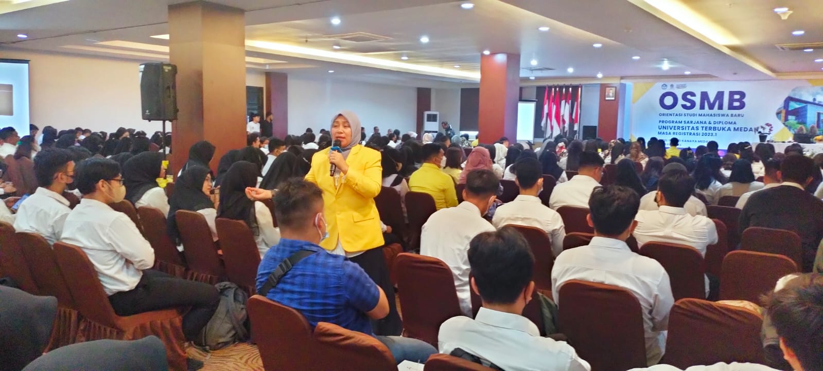 Universitas Terbuka Medan Gelar OSMB Dan Latihan Keterampilan BJJ