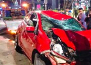 Dua Pengendara Sepedamotor Tewas Ditabrak Mobil Brio