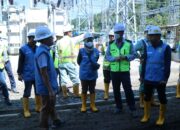 Jajaran manajemen PT PLN (Persero) UIP Sumbagut, melakukan site visit ke proyek PLTA atau Hydroelectric Power Plan Construction Project Peusangan 1&2 (88 MW) di Takengon, Kabupaten Aceh Tengah, Provinsi Aceh, Selasa (4/4/2023).