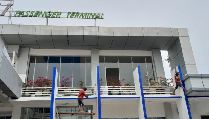 Pekerja Terminal Penumpang Bandar Deli Tanpa Dilengkapi Alat Pengaman