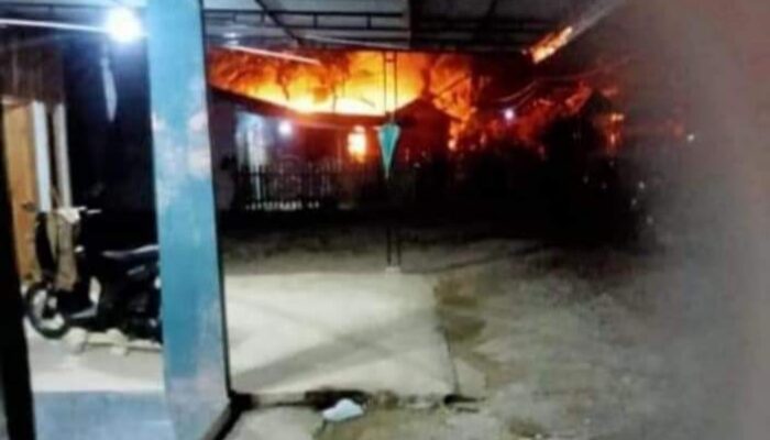 Kebakaran Di Subulussalam, Dua Rumah Hangus, Satu Meninggal