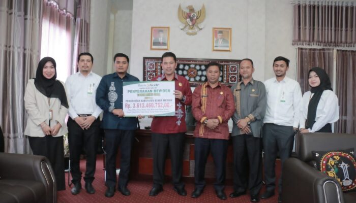 Pemkab Bener Meriah Terima Jatah Deviden Dari BAS Rp3,6 M