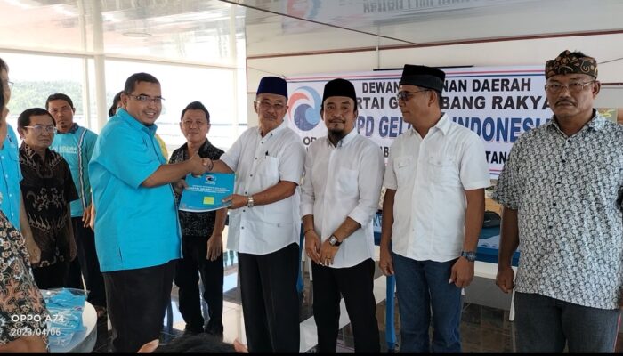 DPW Gelora Sumut Lantik DPD Nias Selatan