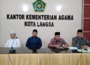 Kankemenag Langsa Tetapkan Zakat Fitrah 2,8 Kg Per Jiwa
