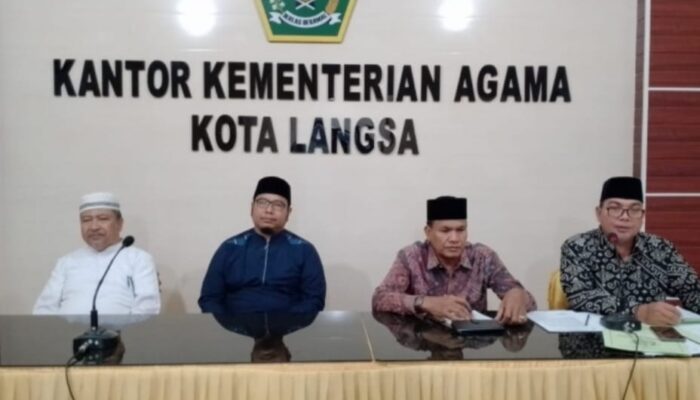 Kankemenag Langsa Tetapkan Zakat Fitrah 2,8 Kg Per Jiwa