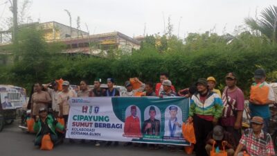 Bareng BUMN, Cipayung Sumut Bagi Ratusan Paket Sembako Bareng BUMN, Cipayung Sumut Bagi Ratusan Paket Sembako