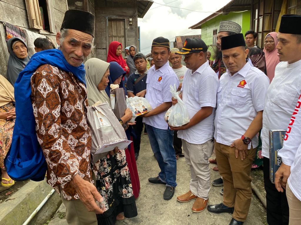 Gerindra Tapsel Santuni Korban Kebakaran
