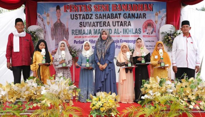 Usbat Ganjar Gelar Pentas Seni Ramadan Sebagai Sarana Unjuk Potensi Remaja di Serdang Bedagai