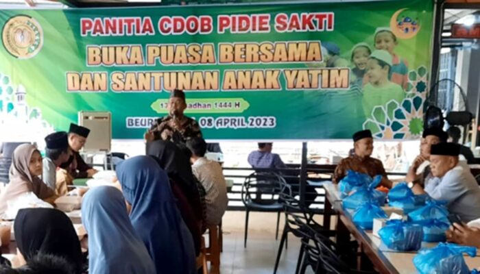 Panitia Pemekaran Kabupaten Pidie Sakti Bukber Dan Santuni Anak Yatim